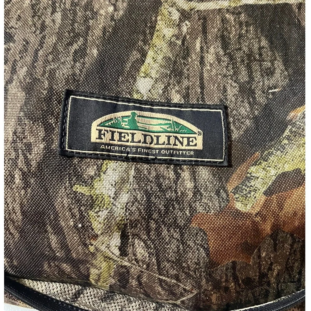 Fieldline Duffel Bag Large Camo Brown Green Hunting Tactical Travel Gear